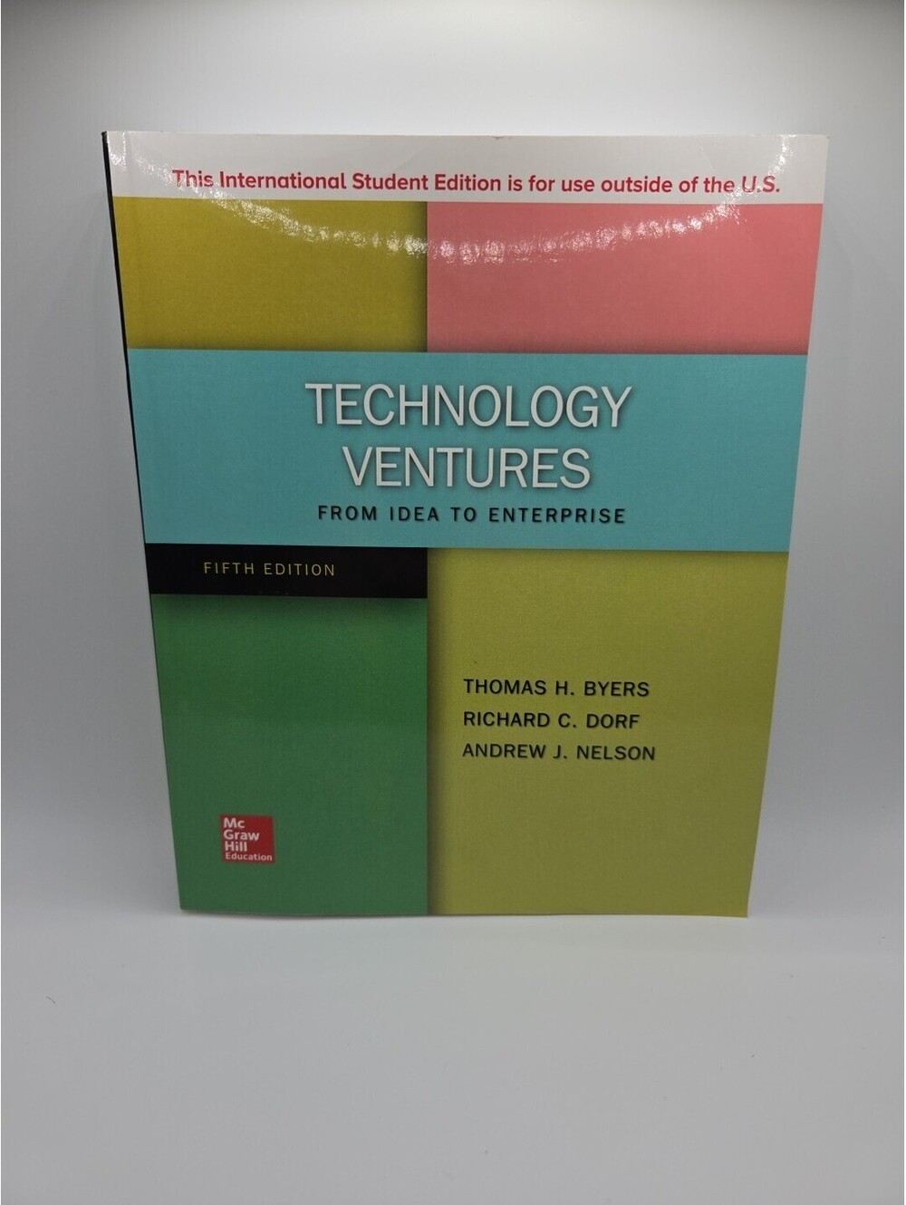 Technology Ventures: From Idea to Enterprise 5th International Edition - 1009